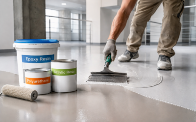 Resine epossidiche, poliuretaniche e acriliche: quale scegliere per una pavimentazione in resina davvero efficace